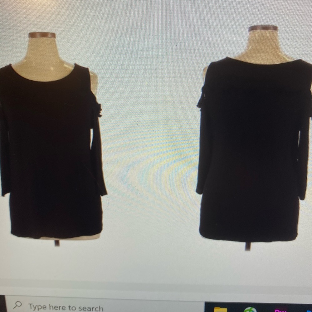 Lame Bryant high neck cold shoulder top
